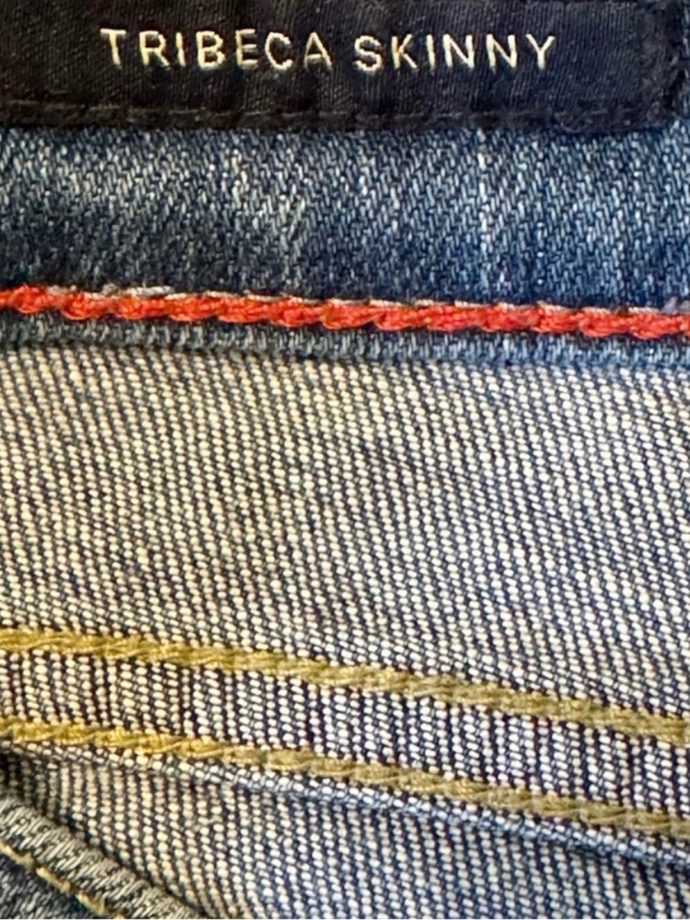 Tommy Hilfiger Tribeca Skinny Jeans with Rolled Cuffs - Picture 6 of 7